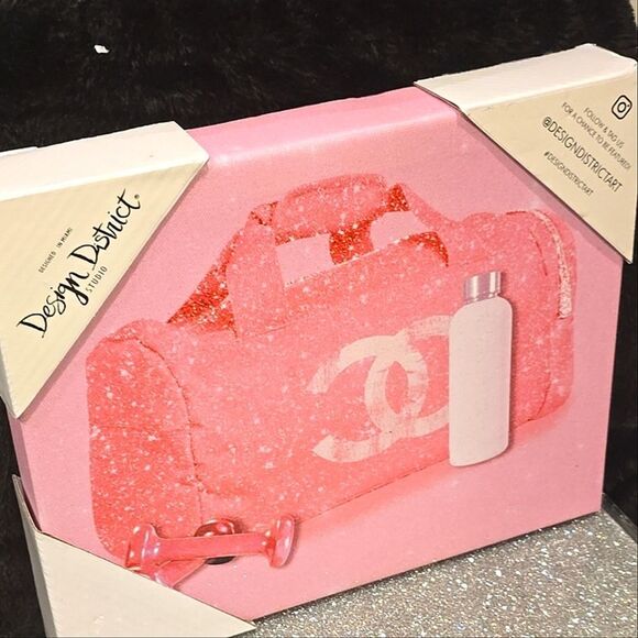 Design District Working Out w/Chanel Canvas Wall Decor - Picture 3 of 5